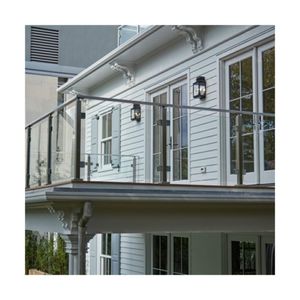 Prima excellente <span class=keywords><strong>vue</strong></span> en stock acier inoxydable 316 2205 carré sans cadre en verre balustrade balustrade garde-corps en verre - Product Image 6