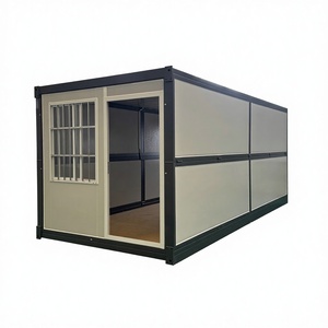 Casa Contenedor Modular Prefabricada Portátil Personalizada de Acero y Madera, Expandible y Plegable, para Apartamentos, Hoteles, Villas, Dormitorios y Oficinas - Product Image 1