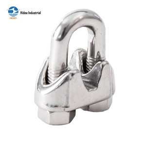 Abrazadera de Palanca Forjada Hidea, Sujetador de Elevación, Abrazadera para Cable de Acero Inoxidable AISI 304 316, Tipo Americano, Abrazadera Maleable para Cable de Acero - Product Image 2