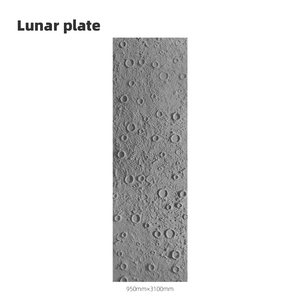 Panneaux en pierre lunaire PU, plusieurs tailles, imperméables, ignifuges, résistants aux UV, pour la décoration murale intérieure et extérieure des villas - Product Image 3