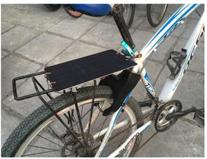 बाहर सौर पैनल अलार्म जीपीएस 2 जी 3 जी 4G सिम कार्ड स्मार्ट एपीपी आरएफआईडी रिमोट कंट्रोल घोड़े की नाल ई बाइक साझा फ्रेम ताला - Product Image 6