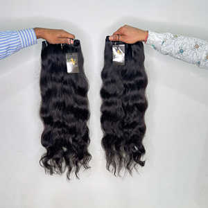 Paquets de cheveux humains droits à double vague de corps brut 0Raw Straight curly Temple hair vendeur brésilienne paquets de cheveux bruts - Product Image 2