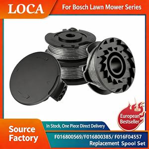 Cabezal de Hilo para Desbrozadora F016800385 F016800569, Hilo Roscado de 1.6mm y 6FT/4.9M para Bosch Easy GrassCut Serie 18-230 - Product Image 2