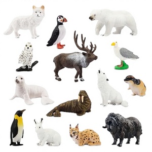 MST Toys - Juego de 14 Figuras de Animales Árticos en Miniatura, Educativas, de PVC, para Regalo de Navidad o Cumpleaños - Product Image 1