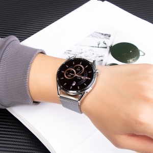 Cinturino Magnetico in Metallo Milanese Trendybay 18mm 20mm 22mm Compatibile con Huawei Watch GT Series e Samsung <span class=keywords><strong>Galaxy</strong></span> Smart Watch - Product Image 4