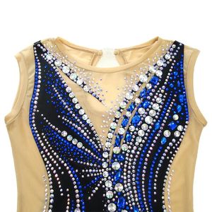 <span class=keywords><strong>Justaucorps</strong></span> de gymnastique rythmique acrobatique élégants pour la danse de salon, en vente - Product Image 4