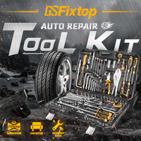 Kit d'outils Vde GSFIXTOP, boîte à outils, clés à molette, clés à fourche, kit d'outils de réparation automobile, kit d'outils de mécanique, kit d'outils à main pour la maison