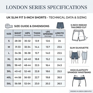 Custom Logo 300GSM Organic Cotton <strong>Shorts</strong> <strong>Slim</strong> <strong>Fit</strong> 5 Inch Inseam <strong>UK</strong> Streetwear Wholesale OEM Small MOQ 50pcs Fast Delivery Eco - Product Image 3