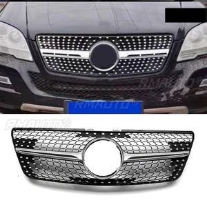 Bandes décoratives pour calandre de voiture, kit carrosserie de calandre de course, calandre avant pour Mercedes Benz ML W164 2009-2011, pièce extérieure - Product Image 1