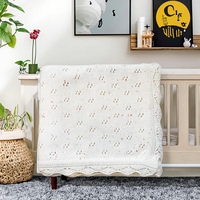 UUBAYYII Couverture d'emmaillotage générale personnalisée 100% coton quatre saisons Literie de bébé tricotée super douce Tissu de gaze de haute qualité