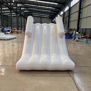 Nước vui chơi giải trí cơ sở PVC trượt nước <span class=keywords><strong>Inflatable</strong></span> leo tường nổi cầu cho trẻ em - Product Image 4