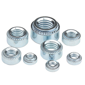 Tuercas de presión Xiang Shunyu M3 a M10 métricas de acero al carbono galvanizado para fijación de chapa metálica - Product Image 4