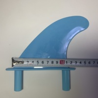 Ailette arrière souple en plastique pour planche de Surf souple 4.5 pouces G5 ailette de Surf à sommet souple avec vis à ailettes