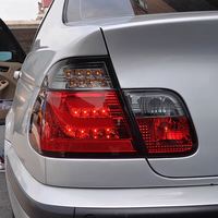 Pour BMW Série 3 E46 2001-2004 Quatre Portes, Feu Arrière Automobile à LED, Feu Arrière Modifié, Clignotant, Feu Stop, Ensemble Complet
