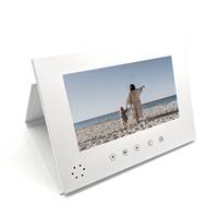 Boîtier original en lin avec couverture rigide, carte de vœux professionnelle, pour Album vidéo, écran LCD IPS, 4.3/5/7/10.1 pouces