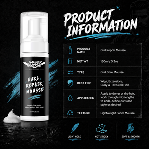 <span class=keywords><strong>มู</strong></span><span class=keywords><strong>ส</strong></span>จัดแต่งทรง<span class=keywords><strong>ผม</strong></span> BARBERBATTLE <span class=keywords><strong>ส</strong></span>ำหรับผู้ชาย ช่วยจัดแต่งลอน<span class=keywords><strong>ผม</strong></span> <span class=keywords><strong>ส</strong></span>ร้าง<span class=keywords><strong>ลอน</strong></span>คลื่นแบบชายหาด <span class=keywords><strong>มู</strong></span><span class=keywords><strong>ส</strong></span>โฟมแว็กซ์สำหรับผมหยิก <span class=keywords><strong>ส</strong></span>ูตรเฉพาะ<span class=keywords><strong>ส</strong></span>ำหรับผู้ชาย - Product Image 4