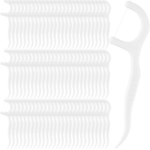 Grosir 200 buah disinfektan ultrasonik tusuk gigi PVC organik Vegan putih sekali pakai untuk dewasa - Product Image 1