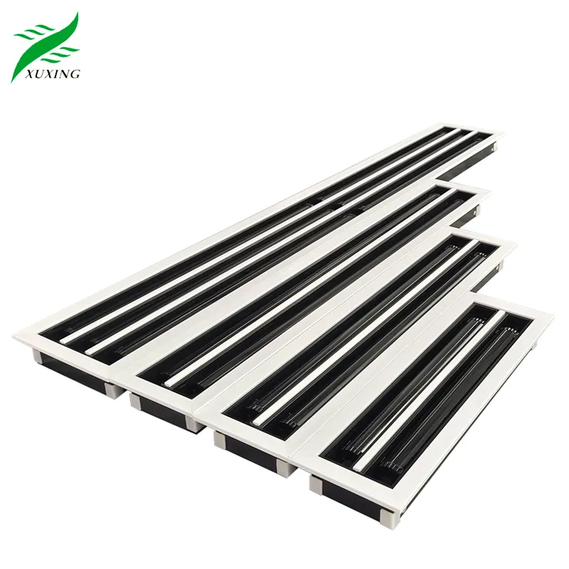 HVAC Ventilation Adjusted Vent Duct Cover Grille Ceiling Aluminum Linear Slot Diffuser Air Vent Grill