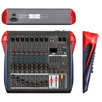 Boutique en ligne, vente flash, mélangeur et amplificateur 9 canaux, série de mélangeurs audio deux-en-un