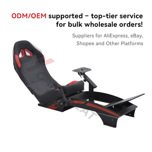 Cabina de Simulación de Carreras GY046-3 con Asiento Reclinable, Silla de Carreras para PC PS5, Accesorios de Simulación de Carreras - Product Image 6