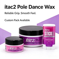 ITac2 Dry Hands - Craie liquide transparente antidérapante pour le sport et l'escalade, force normale