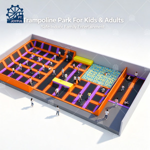Parques de trampolines personalizados para adultos y niños, camas elásticas de entretenimiento, parque de trampolines interior - Product Image 5