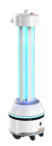 หุ่นยนต์ฆ่าเชื้ออัตโนมัติ <span class=keywords><strong>UVC</strong></span> พร้อมรถเข็นหลอดไฟ UV, ระบบนำทางอัตโนมัติ และหุ่นยนต์ฆ่าเชื้อแบบชาร์จไฟอัตโนมัติ - Product Image 2