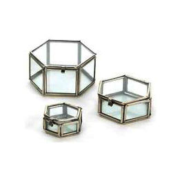 Glass Decorative <b>Jewelry</b> <b>Storage</b> Box Organizer for Women Jewellry Organizer - Product Image 4