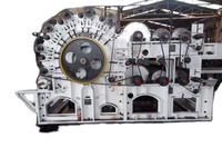 Machine à carder semi-automatique haute précision NHN 380V 7500W, capacité de production 40m/min, poids par mètre 400g/m