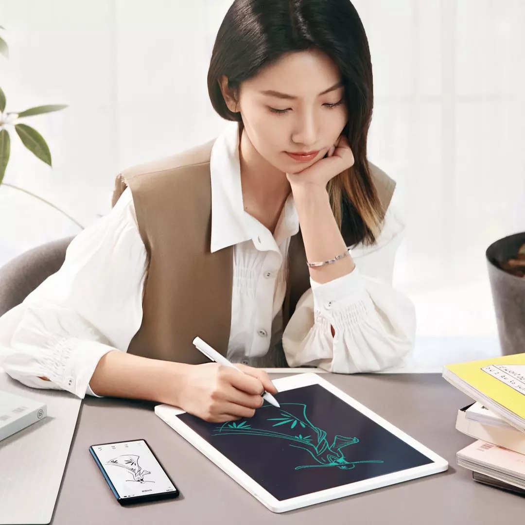 Электронная ЖК-доска Xiaomi Mijia, маленький планшет с цифровым рисунком Youpin Mi, для письма, сообщения, графики