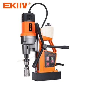 EKIIV Professionele Robuuste Magnetische Boormachine met 32mm Capaciteit, Sleutelloze Boorkop en Vooraf ingestelde Snelheidsopties voor DIY en Industrieel Gebruik - Product Image 5