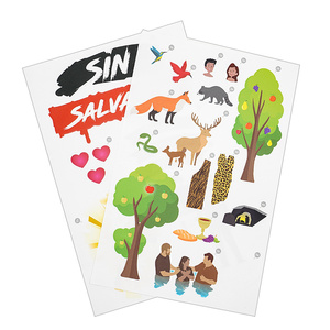 Hoja de pegatinas de vinilo troqueladas personalizadas, impermeables, con diseño lindo, para papelería y planificadores, al por mayor - Product Image 4