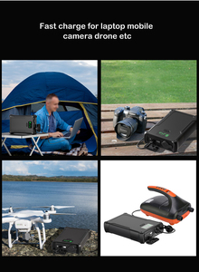 2025 nóng bán năng lượng mặt trời ngân hàng điện ngân hàng điện cầm tay 38400mAh sao lưu thích hợp cho ngoài trời cắm trại câu cá săn bắn - Product Image 3