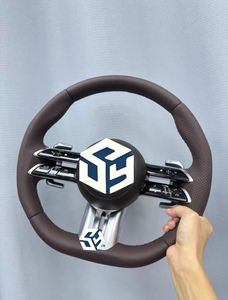 พวงมาลัยหนังแบบเต็มสำหรับ G500 Mercedes Benz Cls Gle <span class=keywords><strong>S500</strong></span> G55 G350 G63 S320 S400 S600คลาส G E GLC ทำจาก W211 PU - Product Image 6