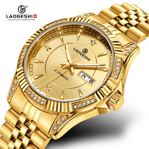 Orologi di moda personalizzati da uomo Logo personalizzato orologi da uomo meccanico automatico orologio Casual da uomo automatico Wrest - Product Image 1