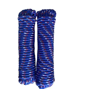 Tali kabel nilon 16/32 untai poliester Polipropilena tali kepang untuk dijual