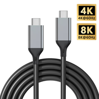 Câble coaxial USB4 80 Gbit/s 240 W avec charge PD et gaine en PVC pour lecteur DVD, amplificateur et transfert de données vidéo 8K/4K