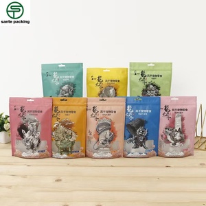 Bolsa de Fondo Plano con Cierre, Diseño Personalizado, MOQ Bajo, VMPET, para Envasado de Café, Alimentos, Leche y Gelatina, Impresión Digital - Product Image 6