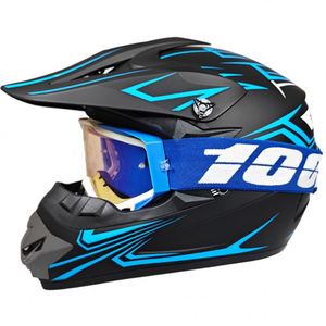 Casque tout-terrain transfrontalier [Obtenez des lunettes 100 % gratuites] Casque intégral pour jeunes, VTT, descente, VTT tout-terrain, kart - Product Image 6
