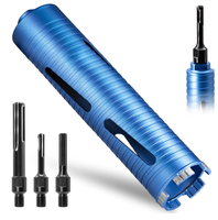 Foret diamanté à noyau sec SDS Plus M22 et 1 1/4 UNC pour climatisation, fabriqué en Chine