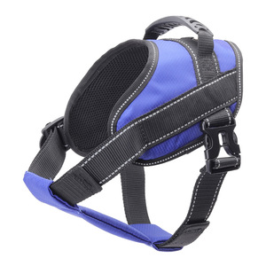 Arnés ajustable para mascotas, correa para el pecho para perros medianos a grandes, color azul, para Golden Retriever, Labrador, pastor alemán - Product Image 5