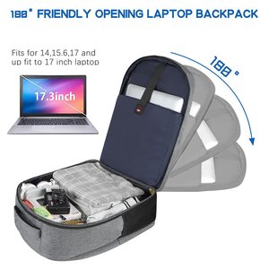 Logotipo personalizado viajes al aire libre ocio mochila escolar mochilas fabricante hombres <span class=keywords><strong>deporte</strong></span> inteligente negocio portátil mochila con USB - Product Image 4
