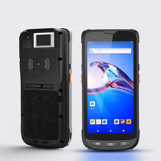 Rugged IP65 Android 13 PDA Integrated with 2D Barcode QR Code Scanner and 13.56MHz RFID Reader NFC ISO-14443A/ISO15693