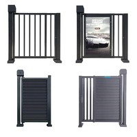 Puerta Peatonal Publicitaria de Acero con Sistema de Control de Acceso con Cerradura Magnética de 280 kg, Tarjeta RFID y Reconocimiento Facial