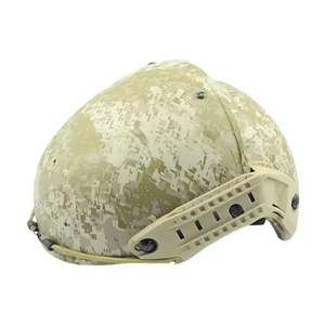 高品質プラスチックバンプタクティカルヘルメットエアソフトCPエアフレームヘルメットサイドレールネジ付きパック - Product Image 2