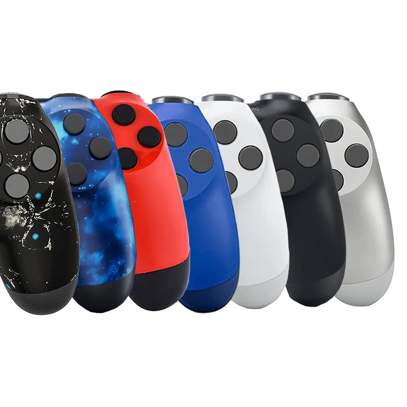 Grosir asli hitam Wireless Game Controller untuk PS4 Gamepad ganda Shock4 Mando untuk Sony untuk PS4 Pro Slim untuk PS3 PC