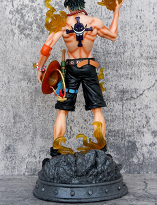 Entrega rápida 35CM para <span class=keywords><strong>One</strong></span> <span class=keywords><strong>Piece</strong></span> Anime japonés PVC figura de acción Portgas D <span class=keywords><strong>Ace</strong></span> LC figura de dibujos animados estatua coleccionable - Product Image 5