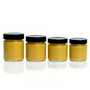 Bocal en verre pour cornichons de 200 ml, 350 ml, 500 ml avec couvercle métallique de haute qualité pour l'emballage des aliments en <span class=keywords><strong>conserve</strong></span> - Product Image 5