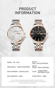 Vente d'usine Fairwhale Montre-bracelet pour homme Montre mécanique squelette aristocratique <span class=keywords><strong>Calendrier</strong></span> Phase lunaire Montre pour homme - Product Image 6