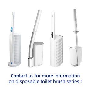 Promoção Conjunto de Escova Sanitária Descartável com Suporte e 15 Recargas para Limpeza de Banheiro - Product Image 3